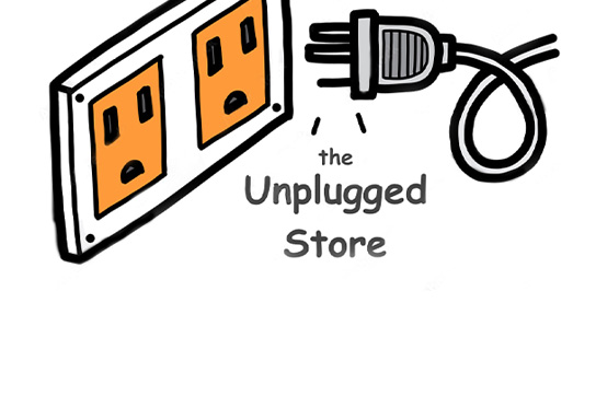 The Unplugged Store banner